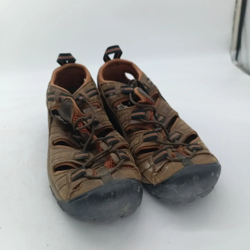 Keen Arroyo II Mens 8 Brown Leather Waterproof Hiking Sandals 1008419 s16